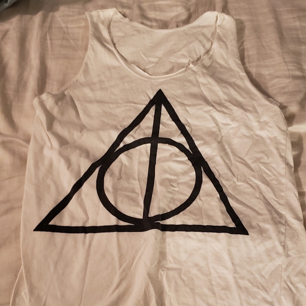 Deathly hallows tank top